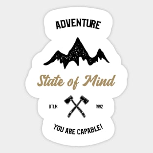 Adventure State of Mind Sticker